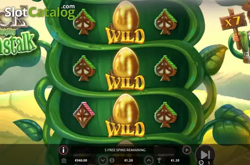Скрин6. Jack And The Mighty Beanstalk слот