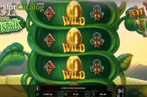 Скрин7. Jack And The Mighty Beanstalk слот