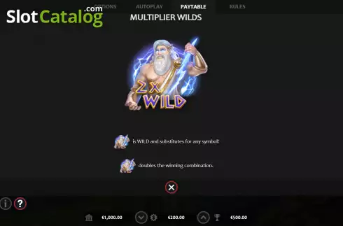 Скрин7. Call of Zeus слот