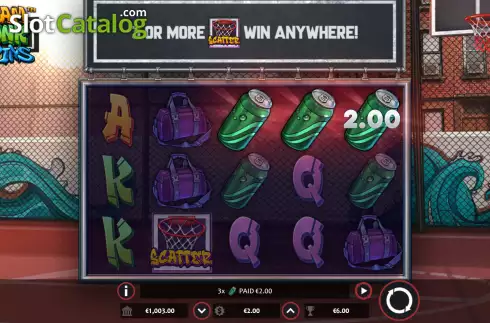 Скрин5. Slam Dunk Spins слот