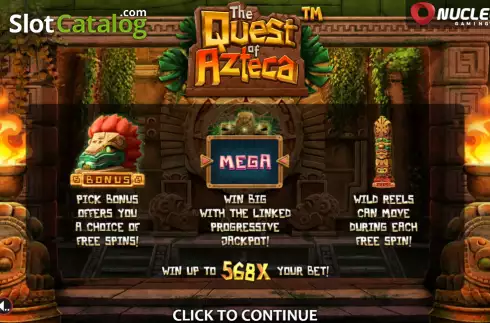 Скрин2. The Quest of Azteca слот
