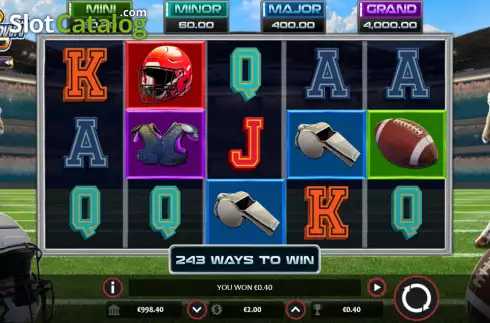 Скрин3. Touchdown Gold Hold & Win слот
