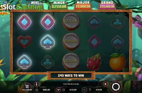 Скрин3. Chameleon Cash слот