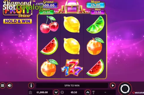 Скрин2. Diamond Fruit Deluxe слот