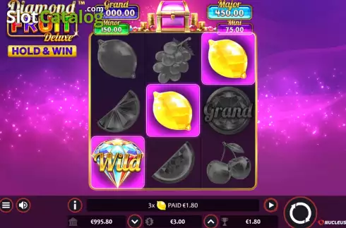 Скрин3. Diamond Fruit Deluxe слот