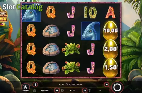 Скрин2. Jurassic Fortunes слот
