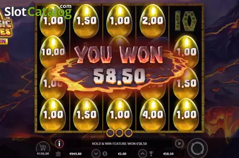 Скрин3. Jurassic Fortunes слот