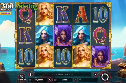 Скрин2. Mermaid's Treasure: Book of Pearls - Hold & Win слот