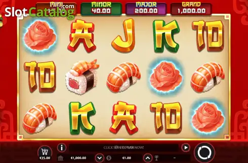 Скрин2. Sushi Fortune - Hold & Win слот