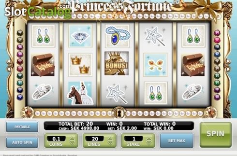 Скрин2. Princess Fortune слот