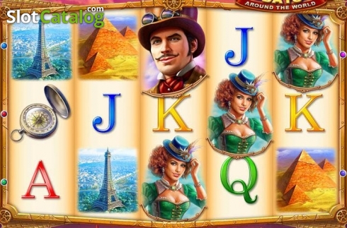 Скрин2. 80 Days Around The World слот