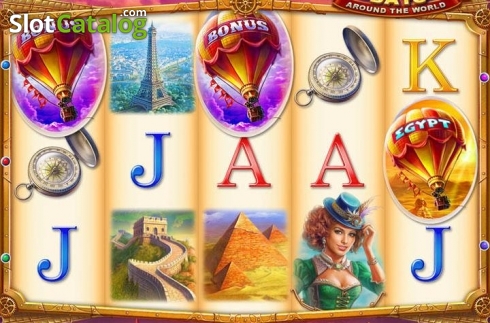 Скрин5. 80 Days Around The World слот
