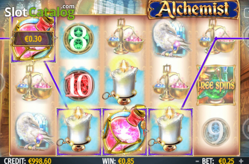 Скрин3. Alchemist (Octavian Gaming) слот