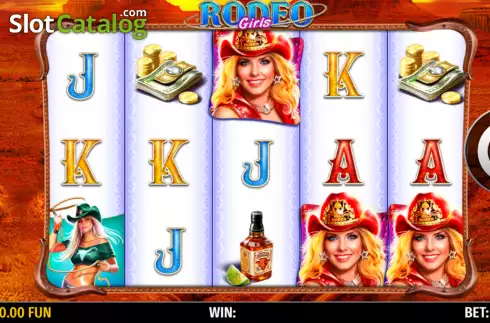 Скрин2. Rodeo Girls слот
