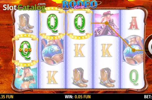 Скрин4. Rodeo Girls слот