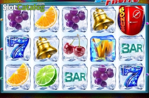 Скрин2. Icy Fruits (Octavian Gaming) слот