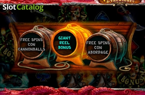 Скрин5. Pirates and Treasures слот