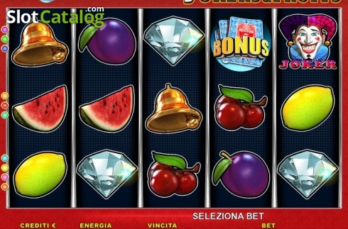 Скрин2. Joker and Fruits слот
