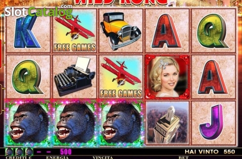 Скрин2. Wild Kong слот