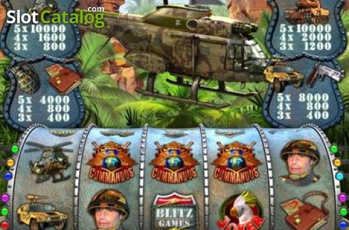 Скрин3. Commandos слот