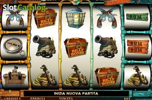 Скрин2. Billy Bones Returns слот
