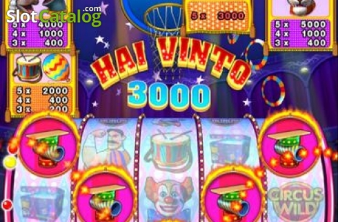 Скрин4. Circus Wild слот