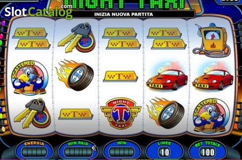 Скрин2. Night Taxi слот