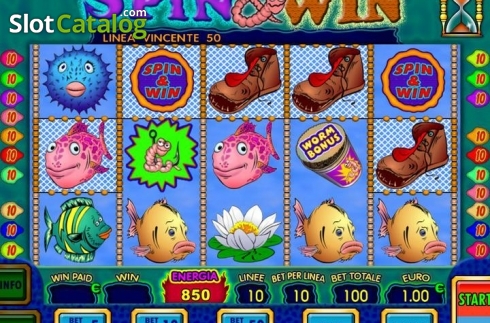 Скрин3. Spin & Win (Octavian Gaming) слот