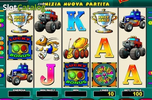 Скрин2. Hot Race слот