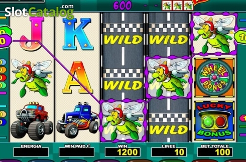 Скрин5. Hot Race слот