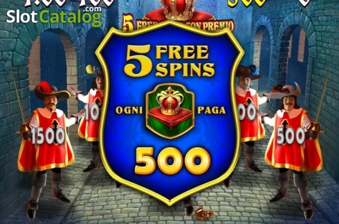 Скрин7. Brave Musketeers слот