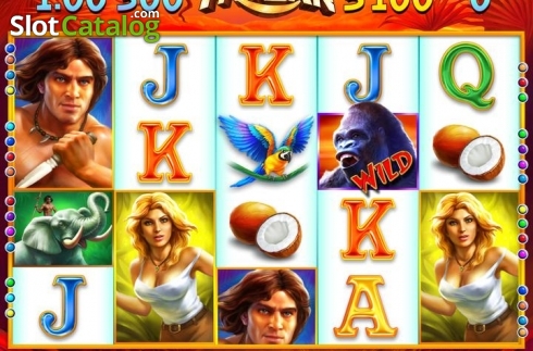 Скрин2. Tarzan (Octavian Gaming) слот