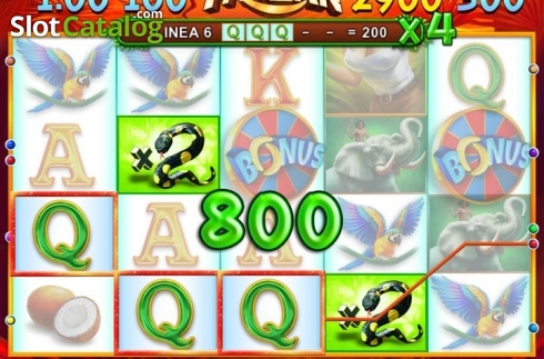 Скрин3. Tarzan (Octavian Gaming) слот
