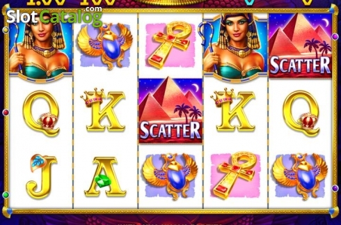 Скрин2. Cleopatra (Octavian Gaming) слот