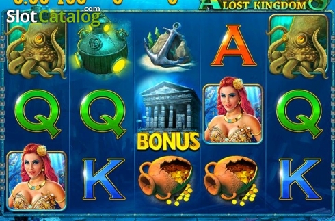 Скрин2. Atlantis (Octavian Gaming) слот