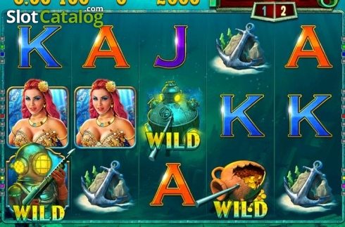 Скрин7. Atlantis (Octavian Gaming) слот