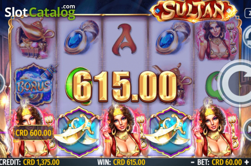 Скрин3. Sultan (Octavian Gaming) слот