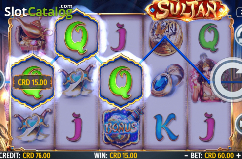 Скрин5. Sultan (Octavian Gaming) слот