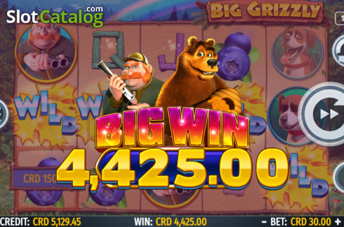 Скрин7. Big Grizzly слот