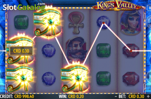 Скрин3. Kings Valley слот