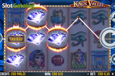 Скрин4. Kings Valley слот
