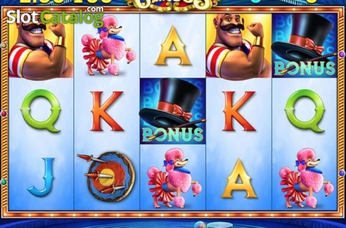 Скрин2. Circus (Octavian Gaming) слот