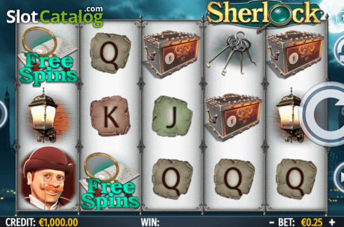 Скрин2. Sherlock (Octavian Gaming) слот