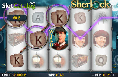 Скрин3. Sherlock (Octavian Gaming) слот