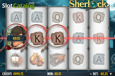 Скрин5. Sherlock (Octavian Gaming) слот