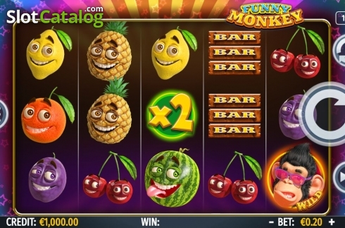 Скрин2. Funny Monkey слот