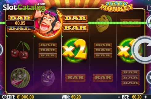 Скрин3. Funny Monkey слот