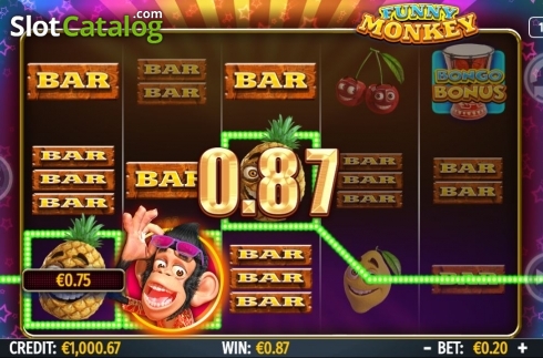Скрин4. Funny Monkey слот