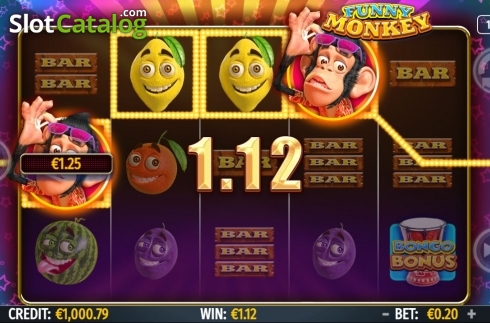 Скрин5. Funny Monkey слот
