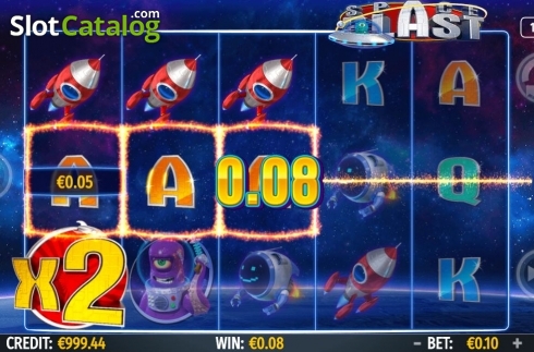 Скрин3. Space Blast слот